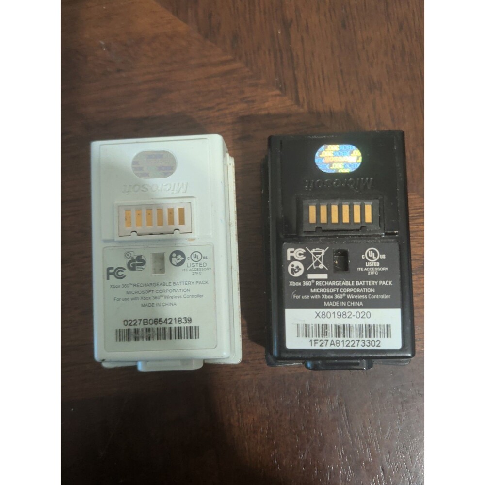 Microsoft Xbox 360 3600mAh Rechargeable Battery Pack for Controller Untested